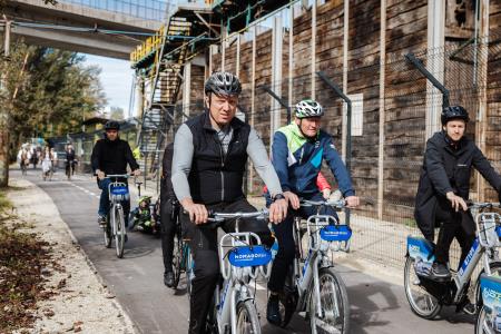 Otvoritev kolesarske CE-SˇT-SˇE-156